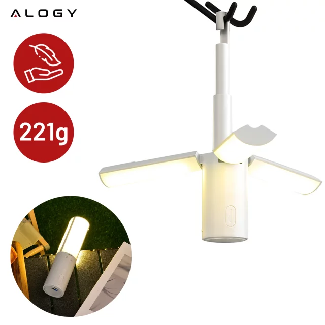 Alogy Plug Extender Socket Splitter Adapter Extension Cord with Qi Inductive Charger 4x EU Plug 4x USB 2x USB-C Black