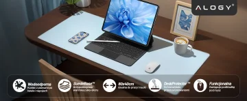 HUB-Splitter Alogy-Adapter für Computer-Laptop mit USB-C auf 3x USB-A 2.0 1x USB-A 3.0 Grau