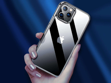 Alogy Silikonhülle Hülle für Apple iPhone 12/12 Pro 6.1 transparent