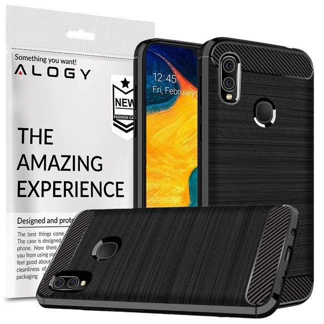 Etui Alogy Rugged Armor do Samsung Galaxy A30/A20/M10S czarne
