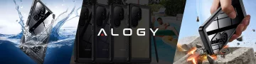 Pouzdro pro Samsung Galaxy S24 Ultra Armored Waterproof IP68 360 Armor Case for Mag Safe Alogy černé
