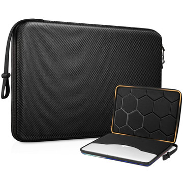 Laptop Sleeve, MacBook Air Pro 13.3" Alogy Hard Foam Bag Protective Case for 13-14" Laptops Black