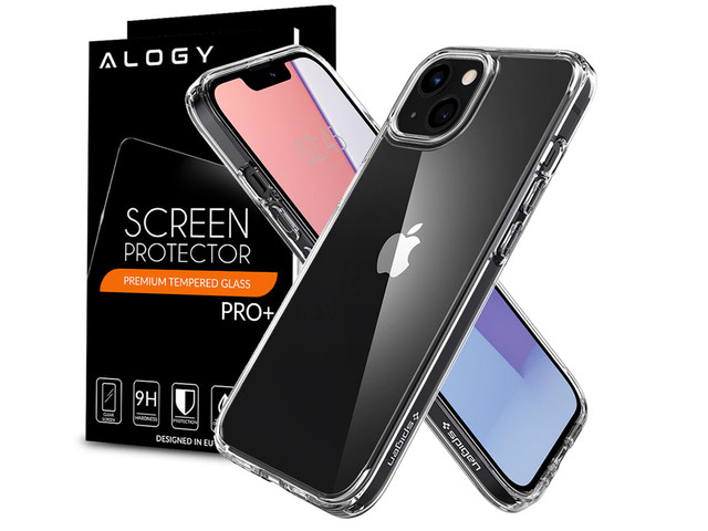 Spigen Ultra Hybrid case for Apple iPhone 13 Mini Crystal Clear Glass