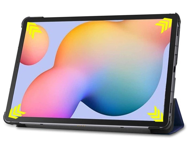 Etui Alogy Book Cover do Samsung Galaxy Tab S6 Lite 10.4 P610 / P615 Granatowe