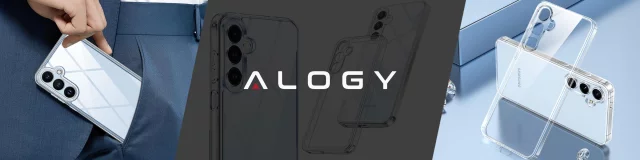 Etui do Samsung Galaxy S24 FE obudowa ochronna na telefon Alogy HybridShield™️ Case Przezroczyste