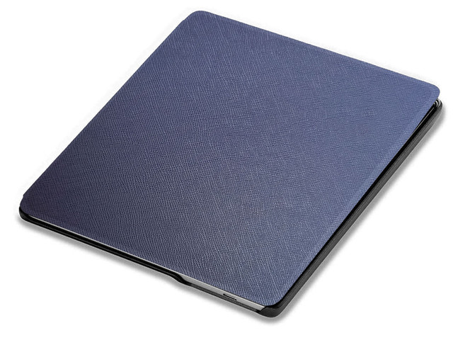 Alogy Slim Leather Smart Case pro Kindle Oasis 2/3 tmavě modrá