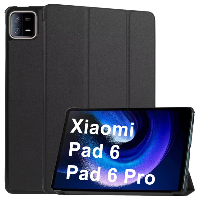 Skleněné pouzdro pro Xiaomi Mi Pad 6 / 6 Pro 11" 2023 Tablet Pouzdro Alogy Book Cover Case Black Stylus Zdarma