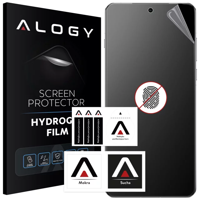 Folia "MATOWA" do OnePlus 13 Hydrożelowa Alogy HydroSkin Matte Pro™ na ekran do etui "BEZ ODCISKU PALCÓW"