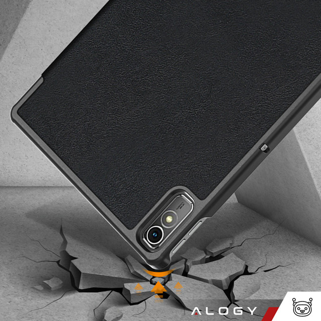 Pouzdro pro Lenovo Tab P11 2gen 11.5 TB350FU TB350XU Alogy Book Cover Pouzdro pouzdro ochranné černé