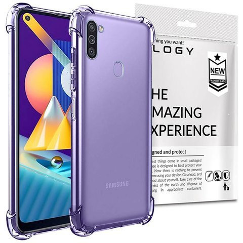ShockProof Alogy armored case for Samsung Galaxy M11 / A11 transparent