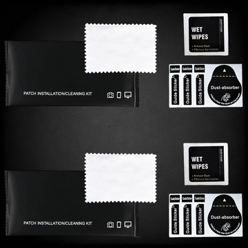 Hülle für iPhone 14 Pro Max 4er Set Brille 5in1 gepanzert 360 Alogy Hybrid 2x Bildschirmglas 2x Linse schwarz-transparent