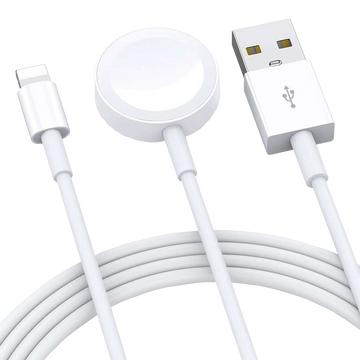 Indukční nabíječka Qi Lightning 2v1 Alogy pro Apple Watch / iPhone