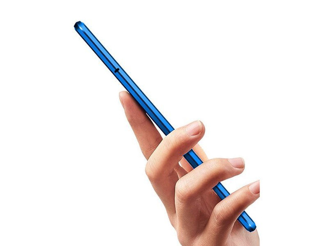 Oboustranné magnetické skleněné pouzdro Dr.Fit pro Huawei P40 Blue