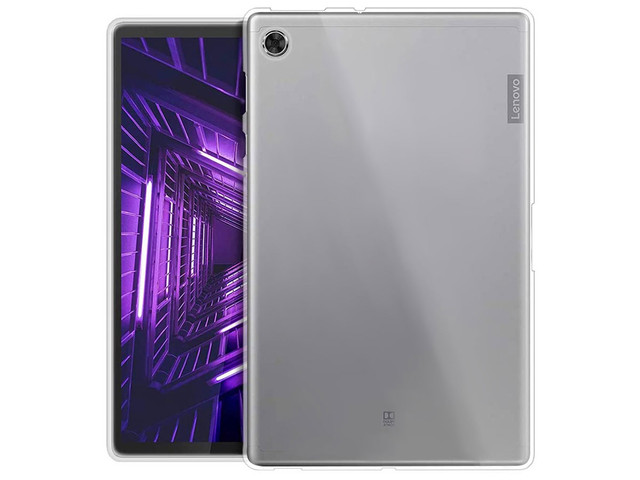 Silicone case cover case for Lenovo M10 Plus TB-X606 transparent