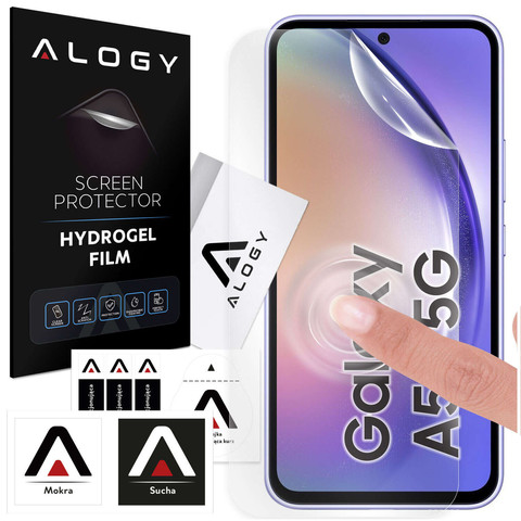 Hydrogelová fólie na displej telefonu Samsung Galaxy A54 5G Alogy Hydrogel Film