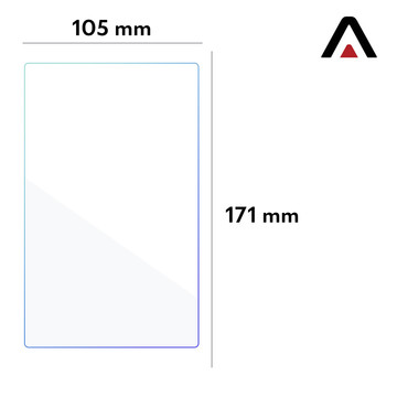 2x Tempered Glass 9H Alogy Displayschutz für Steam Deck Konsole