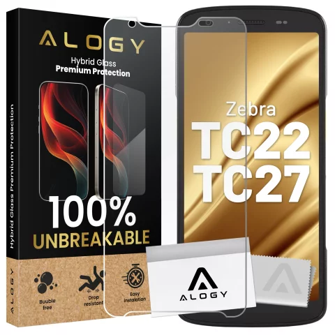 Hybridní sklo pro Realme 11 Pro 5G / Pro Plus Screen Protector Alogy Flexi Glass 9H Case Friendly Flat Screen Cover