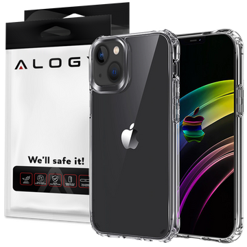 Protective case Alogy Hybrid Case for Apple iPhone 14 Pro Max Transparent