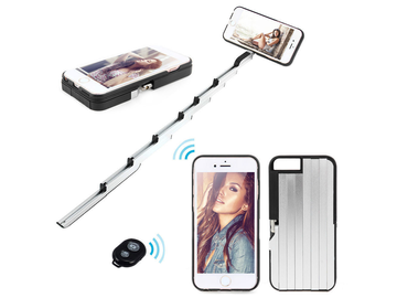 Handyhülle für Apple iPhone 6/7/8/SE 2020 Schutzhülle Selfie Case+Fernbedienung