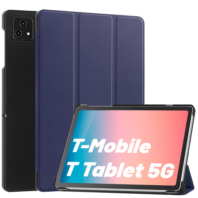 Pouzdro pro T-Mobile T Tablet 5G 10,36" pouzdro na tablet Alogy Book Cover Case Navy Blue