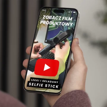 Alogy Selfie Stick Držák na telefon Foto stativ Stativ 103 cm Bluetooth dálkové ovládání černý