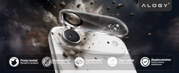 Pouzdro na iPhone 14 Pro Mag Safe Matt Case Cover matné Alogy Ring obrněné pouzdro na telefon černé