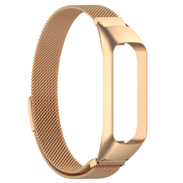 Alogy Milanese strap stainless steel bracelet for Samsung Galaxy Fit 2 SM-R220 Gold