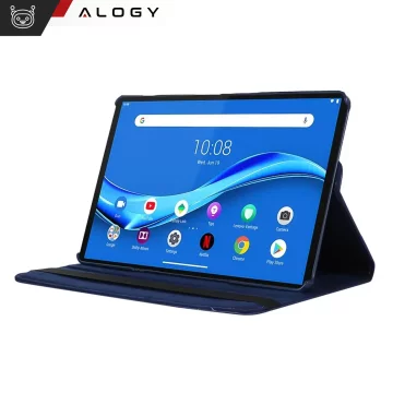 Pouzdro 360 pro Lenovo Tab M11 10,95" TB330FU / TB330XU / TB331FC otočný kryt na tablet Flip Cover Pouzdro Alogy Navy Blue