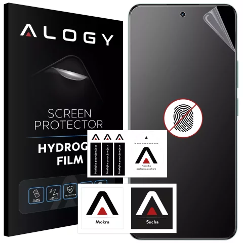 Folia "MATOWA" do Realme 12 5G Hydrożelowa Alogy HydroSkin Matte Pro™ na ekran do etui "BEZ ODCISKU PALCÓW"