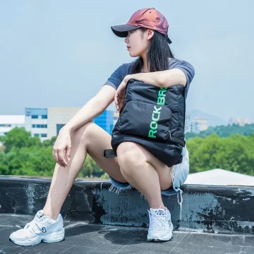 Rockbros H10-BK 18L Foldable Ergonomic Backpack – Black