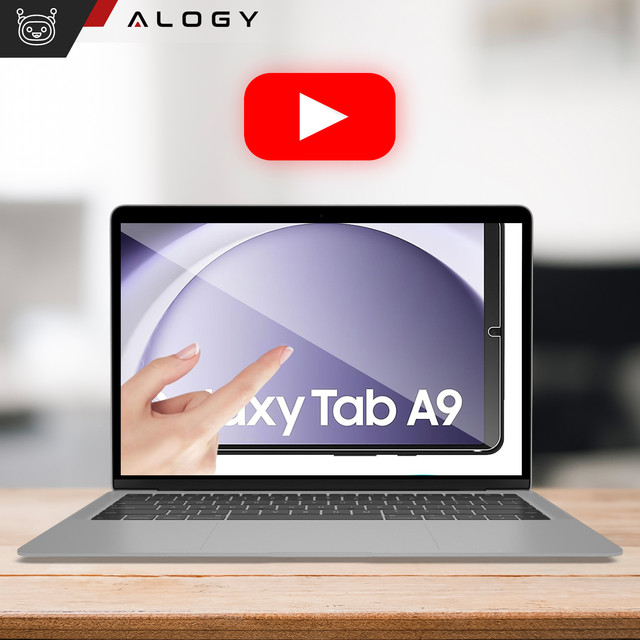2x Panzerglas für Samsung Galaxy Tab A9 2023 8,7" 2gen X110 / X115 für Alogy Displayschutzfolie Pro 9H