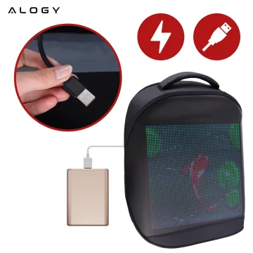 Alogy Plug Extender rozbočovač zásuvek rozbočovač adaptér prodlužovací kabel s indukční nabíječkou Qi 4x EU zástrčka 4x USB 2x USB-C Černá