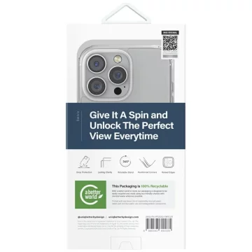 Etui UNIQ Swivix 360 Rotating Kickstand Transparent do iPhone 16 Pro Max