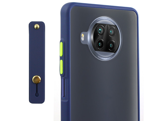 Pouzdro Alogy Bumper s páskem pro Xiaomi Mi 10T Lite Navy Blue