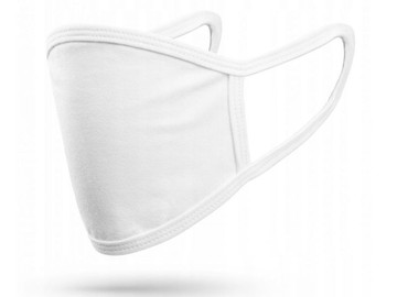 Protective Mask x2 Face Mask Protective Mask White