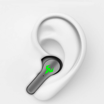 Alogy TWS 9D EarPhones Bluetooth 5.2 bezdrátová sluchátka s dokovací stanicí a mikrofonem PowerBank pro hráče černá
