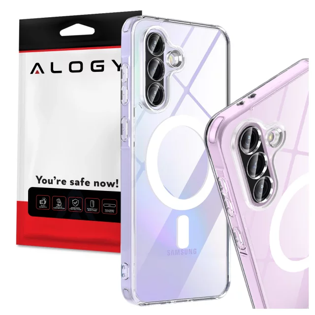 Apple iPhone 16 Pro Max Case Alogy Anti-Shock Hybrid Case for MagSafe Clear