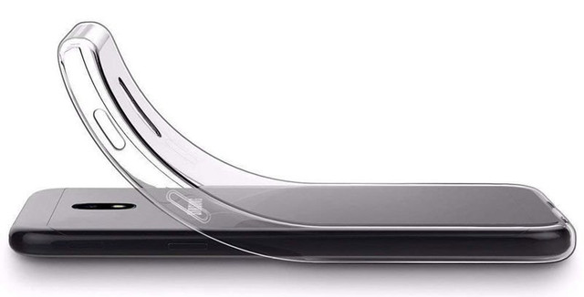 Alogy Silikonhülle Hülle für Samsung Galaxy J3 2018 transparent