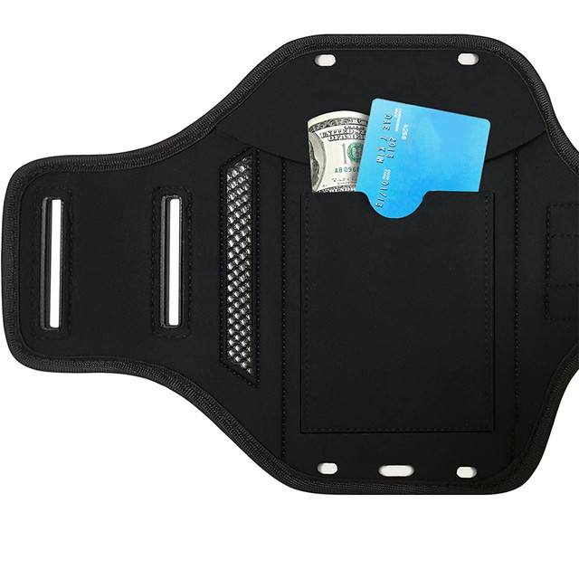 Běžecké pouzdro Alogy WaterProof Sport ArmBand vodotěsné pouzdro na ruku pro telefon 6,7 palce černé
