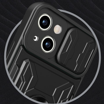 Alogy Camshield Stand Ring Case with Camera Cover for Apple iPhone 14 Pro Max