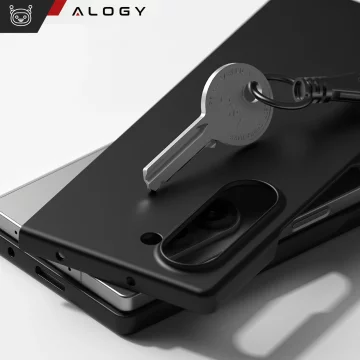 Pouzdro pro Samsung Galaxy Z Fold 6 Case Thin Phone Cover Alogy Protective Matte Black