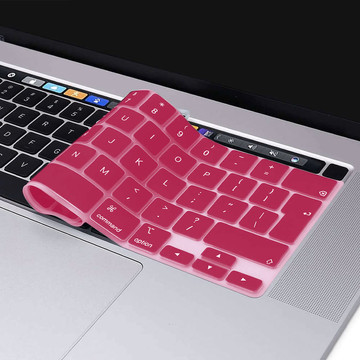 Ochranné pouzdro Alogy, kryt klávesnice pro Apple Macbook Pro 13 / Pro 16 Pink