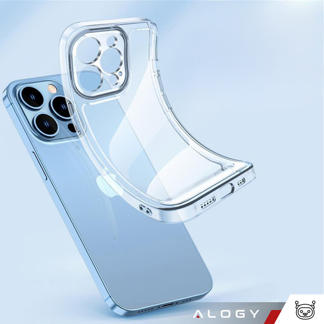 Case for iPhone 15 Pro Housing Case Silicone Transparent Camera Protection Lens Protector Alogy Slim