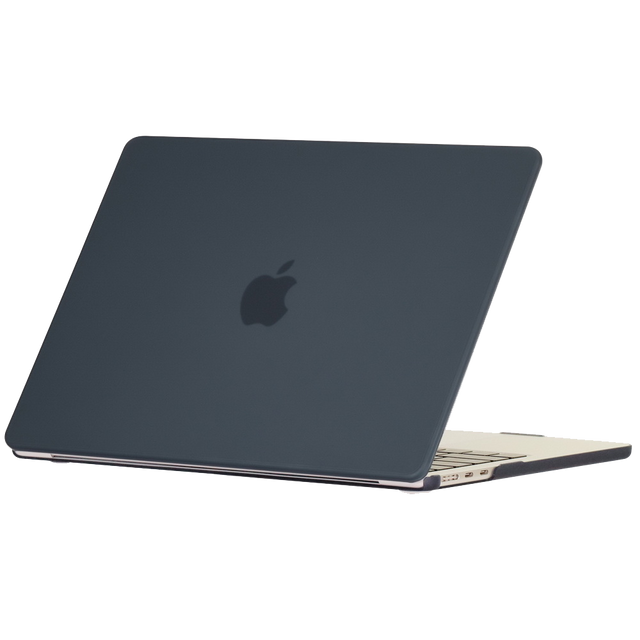 Alogy Hard Case für Apple Macbook Air 13 2022 M2 Mattschwarz