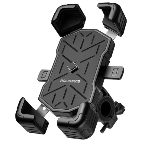 Uchwyt rowerowy Rockbros 25210030001 na kierownicę 4,5–7,2″ – czarny