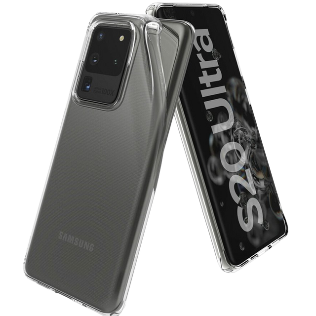 Alogy Silikonhülle Hülle für Samsung Galaxy S20 Ultra transparent