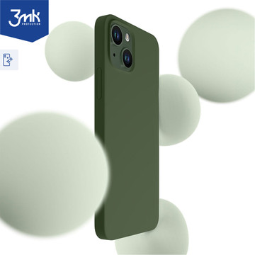 Etui für Telefon 3mk für Apple iPhone 13 Hardy Silicone MagCase Alphine Green
