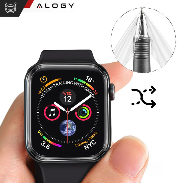Alogy Hydrogel Hydrogel Protective Film for Samsung Galaxy Watch 4 (40mm)