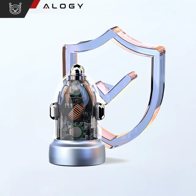 HUB splitter Alogy Adaptér pro počítačový notebook s USB-C na 3x USB-A 2.0 1x USB-A 3.0 šedý