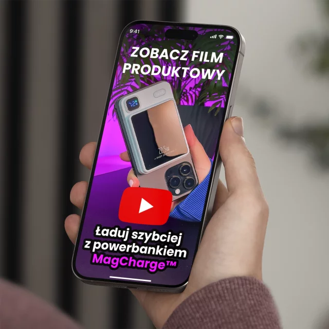 PowerBank Alogy MagCharge 22,5 W PD20W PowerDelivery Schnellladung 10000 mAh kabellos für MagSafe White